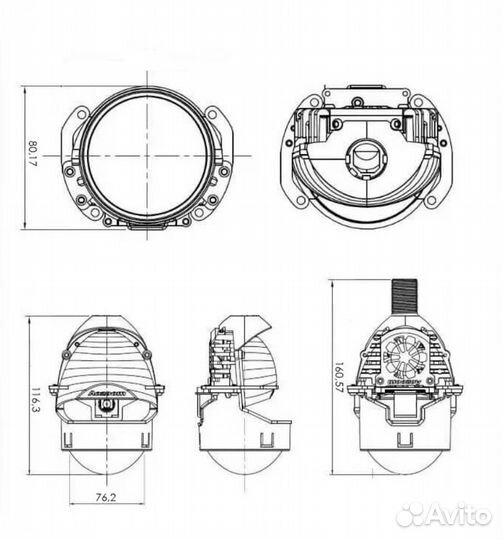 Aozoom A13 (A3 Max) 3.0 дюйма