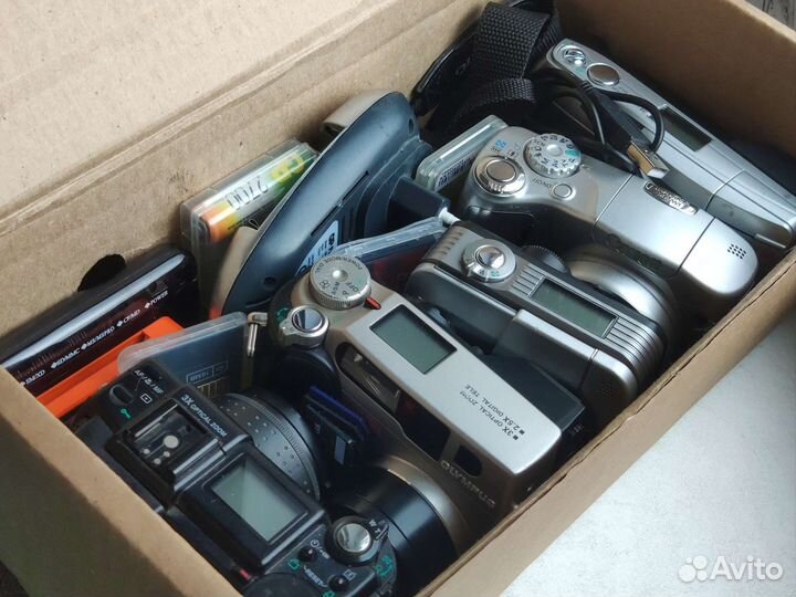 Винтажные цифровые фотоаппараты