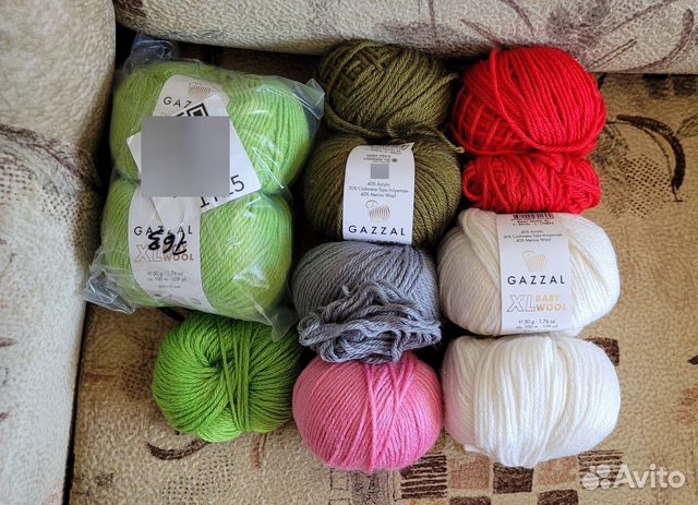Пряжа газзал беби вул хл (новая,остатки проектные) купить в Челябинске ...
