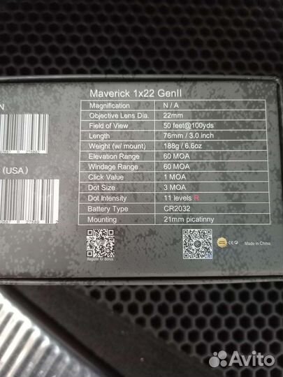 Коллиматорный прицел vector optics