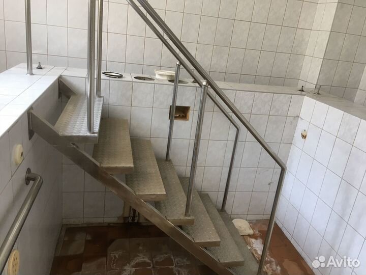Лестница из нержавейки