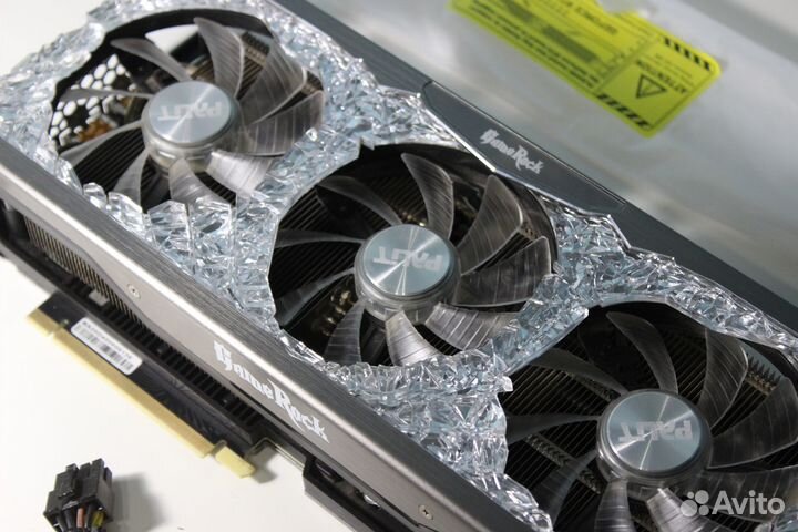 Видеокарта RTX3080 Gamerock OC 10G gddr6 (Б/У – 3