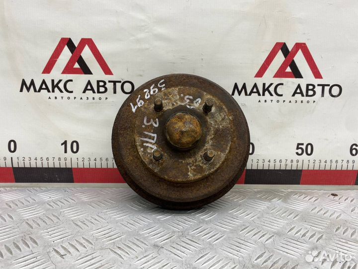 Б/У ступица с барабаном задний Toyota Duet M100A