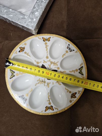 Блюдо для яиц фарфор