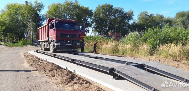 Весы автомобильные 18 метров 80 тонн