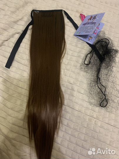 Шиньон на ленте