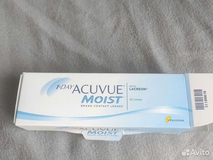 Линзы контактные однодневные acuvue