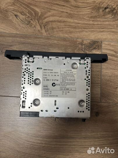 Магнитола штатная bmw 5 e39, X5 e53