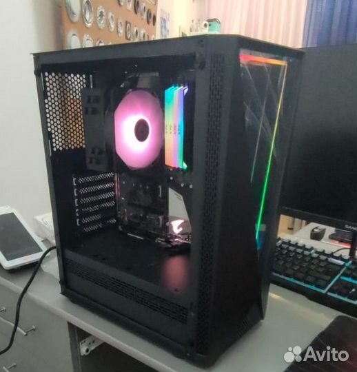 Игровой пк Ryzen5500/Nvidia RTX2060/16GB/SSD 512GB