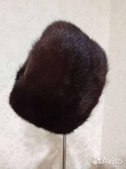 Шапка норковая женская
