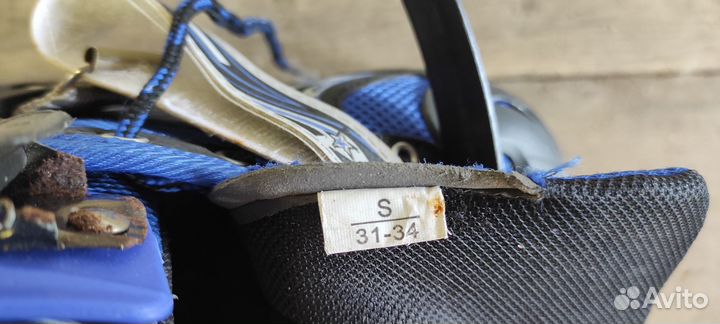 Детские раздвижные ролики р. 31-34