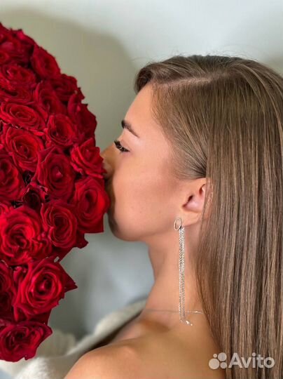 Букеты из 101 розы / букеты из свежих роз