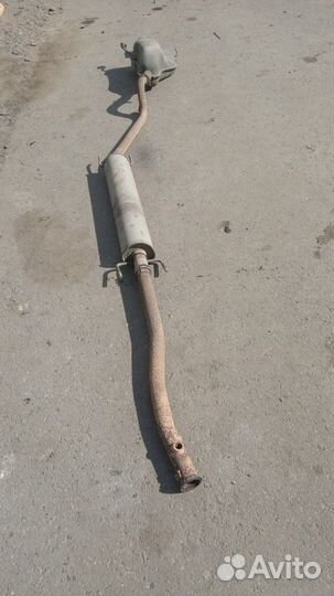 Труба выхлопная Opel Astra