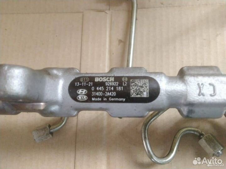 Топливная рампа с датчиком Kia Ceed 2 314002A420