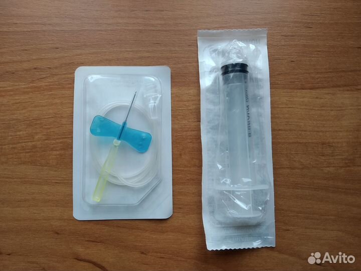 Шприцы и иглы-бабочки