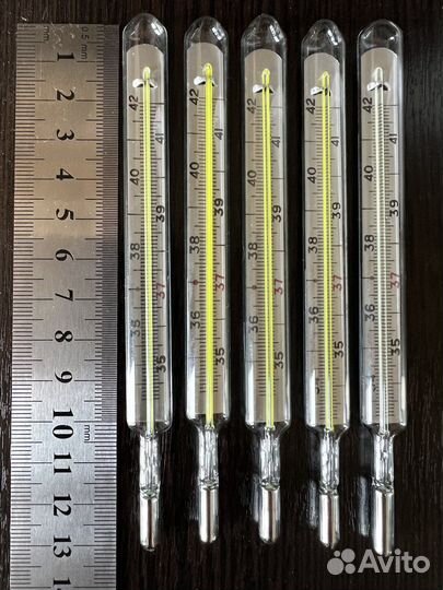 Термометр Градусник Ртутный СССР Новый