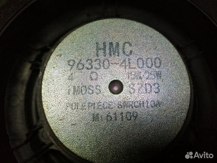 Динамик задний левый Kia Rio 3 2011-2017