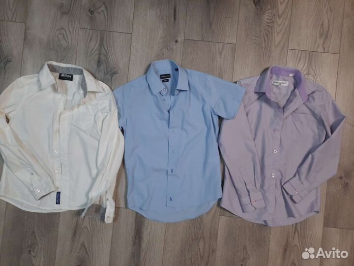 Рубашки для мальчика р.134