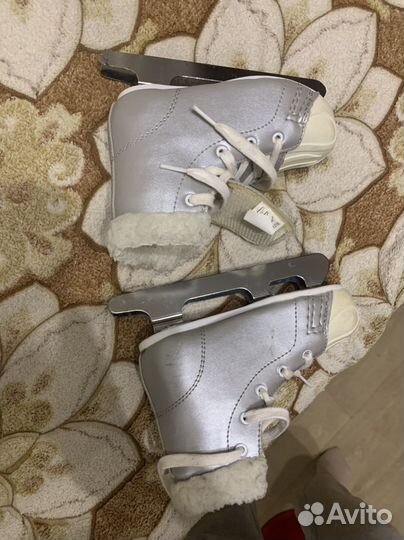 Коньки детские двухполозные 29