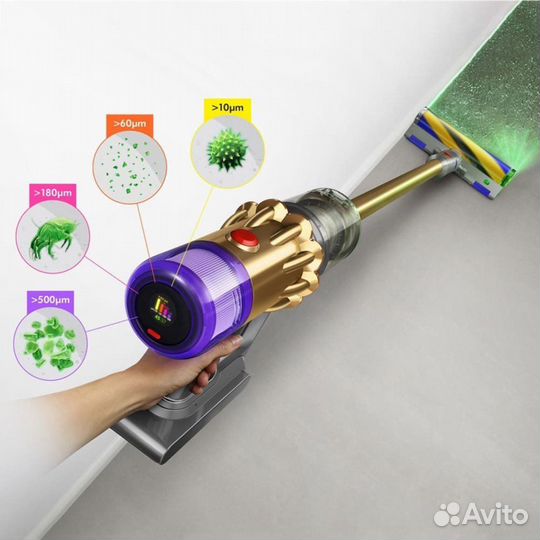 Пылесос Dyson V12 Detect Slim Absolute / New