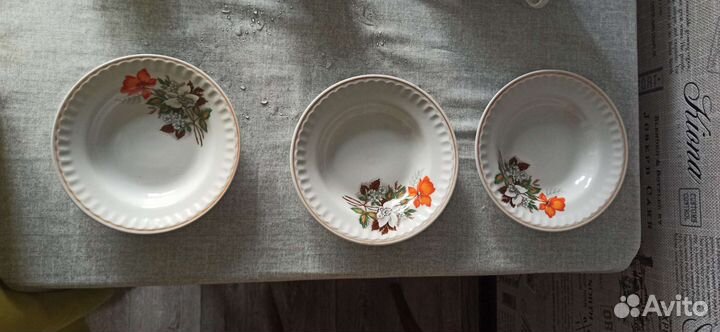 Тарелки зик конаково СССР