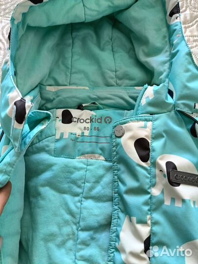 Комбинезон демисезонный crockid 80 86