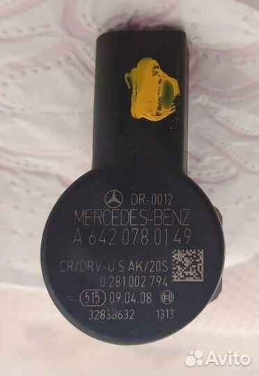 Регулятор давления топлива на mercedes vito