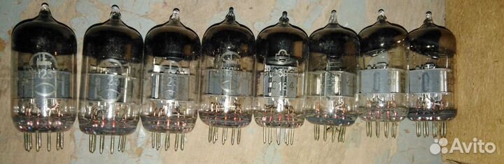 Радиолампа 6п45, 6п44с, 6н2п-ев демонтаж