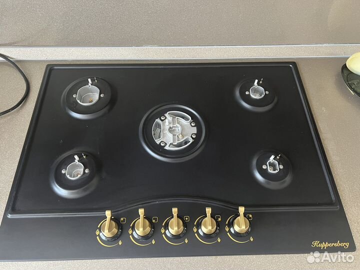 Газовая варочная панель kuppersberg 5 конфорок