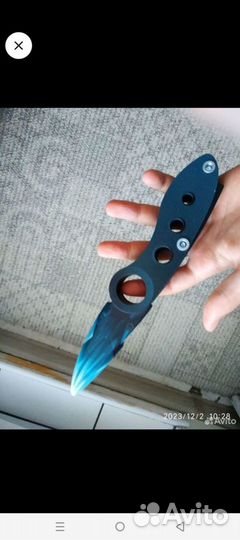 Flip knife dragon glass