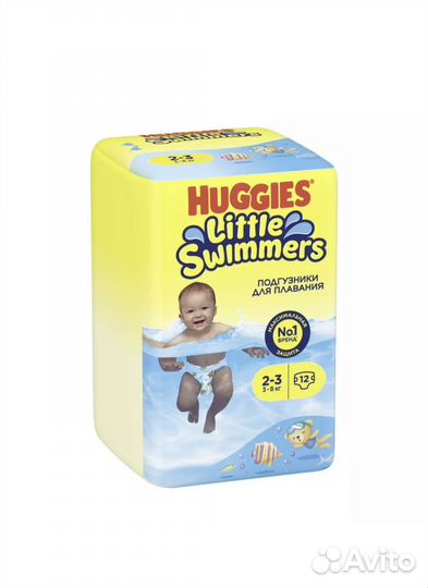Трусики-подгузники для плавания