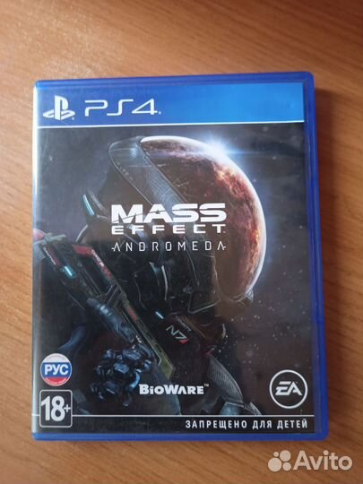 Игры для приставок ps4 Mass Effect Andromeda
