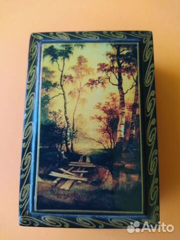 Шкатулка деревянная,Чехия коробки для украшений