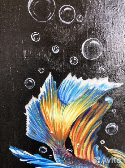 Картина маслом на холсте 