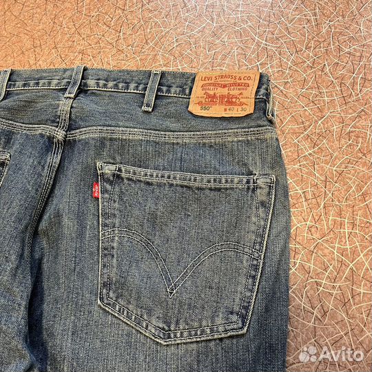 Широкие джинсы levis 550 оригинал