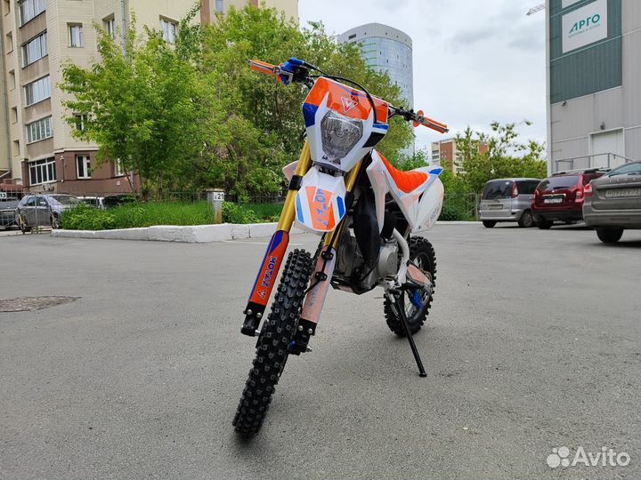 Питбайк Motax MX 125 оранжевый