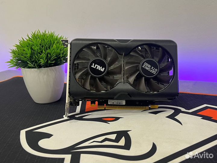 Видеокарта GTX 1650 4GB