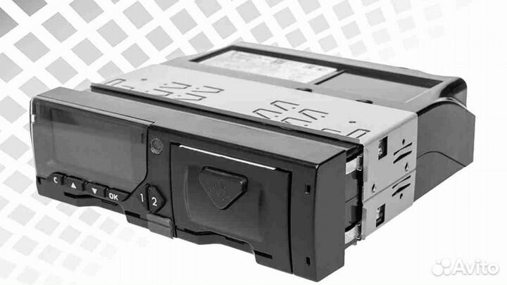 Автомобильный цифровой тахограф Меркурий, с скзи