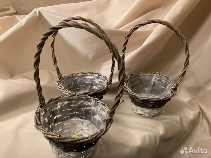 Плетеные корзинки