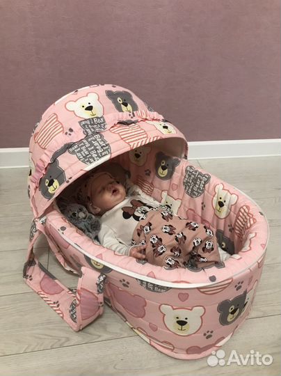 Люлька переноска для новорожденного