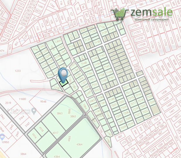 Участок 10 сот. (ИЖС)