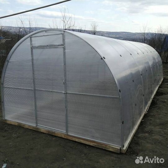 Теплица из поликарбоната усиленная