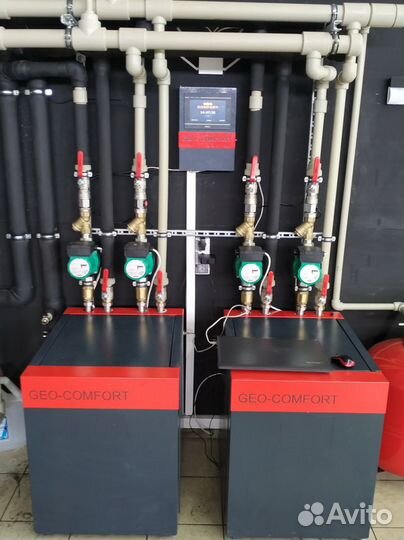 Тепловой насос для отопления вода-вода от 10 кВт