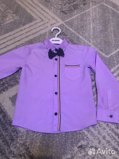 Рубашка на мальчика 116
