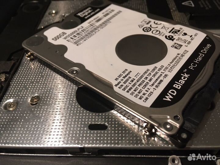 Болтики HDD macbook