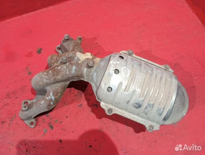 Киа Рио выпускной коллектор без катализатора