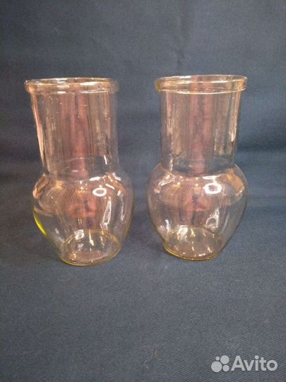 Стеклянные крынки