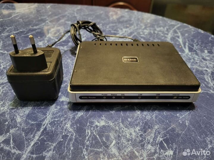 Модем adsl D-Link DSL-2520U