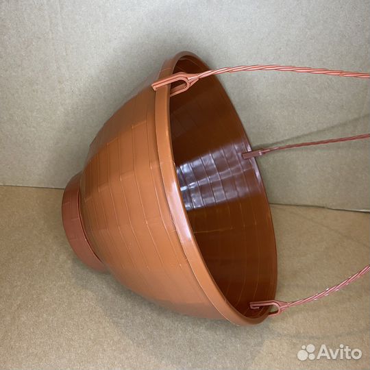 Кашпо подвесное 6 литров с поддоном