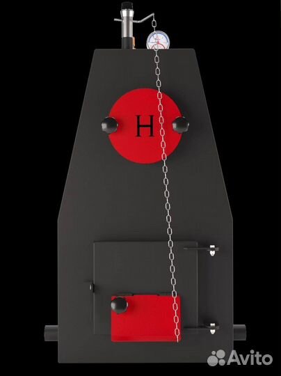 Твердотопливный котёл 65 квт